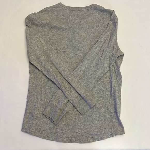 Men’s Black Brown Henley - Light Grey - Picture 2 of 2